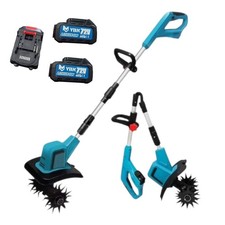 Motozappa Elettrica Motore Brushless Con Doppia Batteria 72v 5.0Ah Regolabile