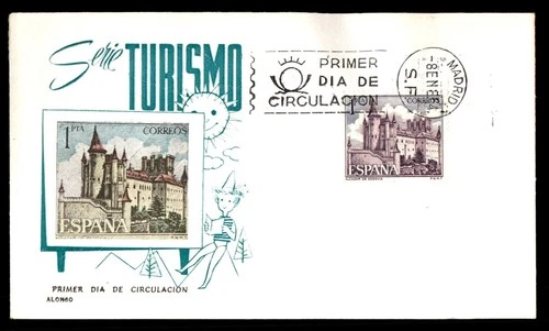 Mayfairstamps Spain FDC 1964 tourism series First Day Cover aaw_60355