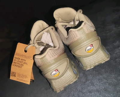 Nike Air Max dn Sneaker Mesh beige olivgrün Unisex EU 39 Low Top atmungsaktiv
