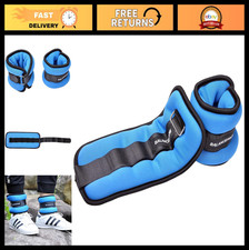 Adjustable Ankle Wrist Arm Leg Weights 1-20LBS - Fitness Training, Multiple Opti