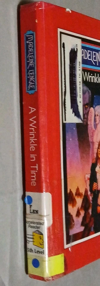 1973 A Wrinkle in Time by Madeleine L'Engle *RARE* PERMABOUND First Edition - Image 3 of 4