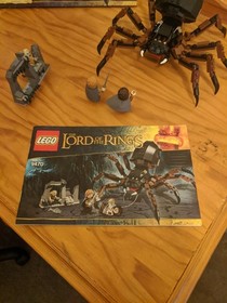 Lego 9470 The Lord of the Rings Shelob Attacks w Box & Instr 100% Complete