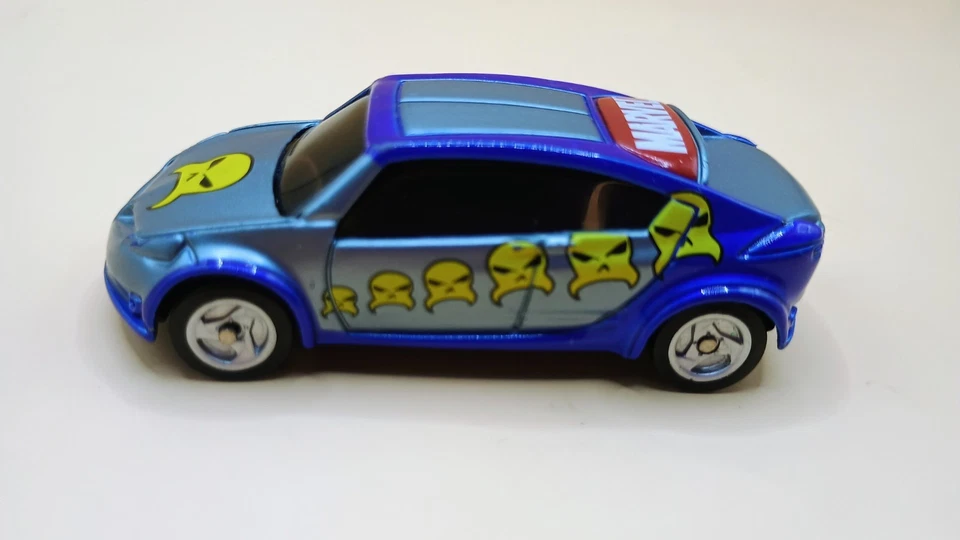 Pontiac Piranah 2003 Maisto Marvel 2000 concept car plateado y azul místico raro Foto 2 de 4