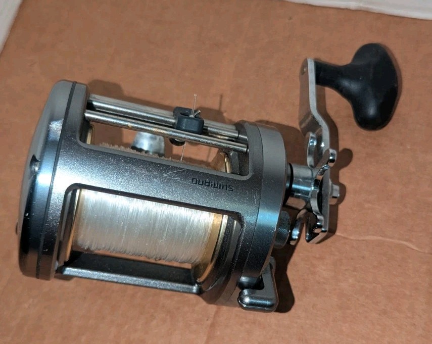 Shimano Tekota 800 Level Wind Conventional Fishing Reel 4 Bearings