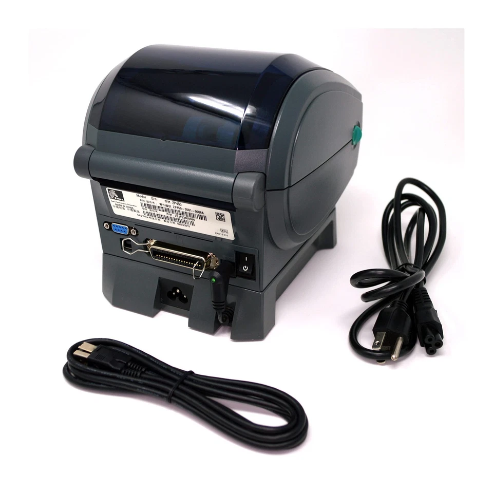 Zebra ZP 450 ZP450-0501-0006A Monochrome Thermal Barcode Printer - Image 3 of 4