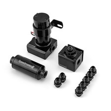140 Gph 14 Psi Universal Billet Electric Fuel Pump Kit With Regulator Filter 140 Gph 14 Psi Universal Billet Electric Fuel Pump Kit With Regulator Filter