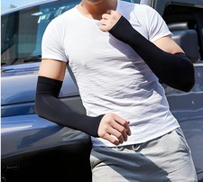 2 Pairs Arm Sleeves Compression UV Protection Cooling Sun Sleeves Tattoo Cover