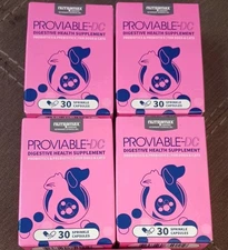 x4 Proviable DC 30 Capsules Cats & Dogs Digestive Health 2/27
