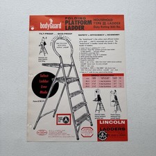 Lincoln Ladders Co. Folding Platform Ladder 1...