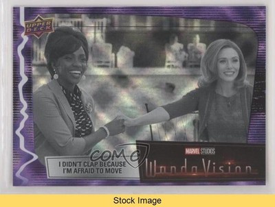 2022 Marvel Studios' WandaVision Purple Spell Wanda Maximoff Geraldine READ 0l48