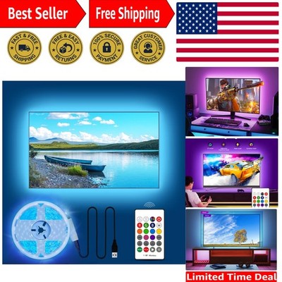 Led Lights for TV 82 85 86 90 95 Inches,21Ft TV Led Backlight for TV Home The...