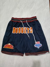 Nuevos pantalones cortos de baloncesto Denver Nuggets Swing para hombre azul profundo