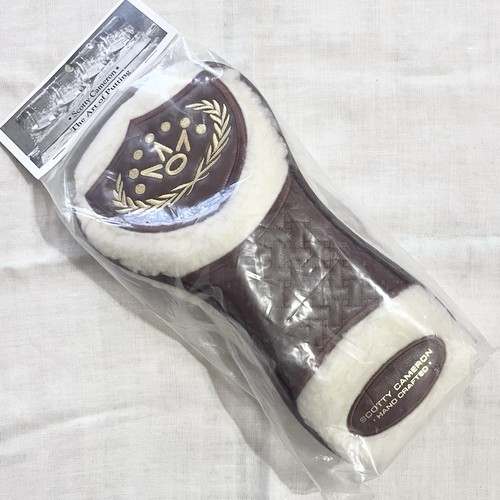 Scotty Cameron 2014 WINTER FLEECE - DRIVER Headcover Leather Limited