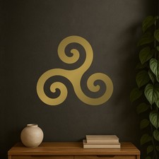 Triskele Wandtattoo Keltische Kelten Wikinger Wanddeko Aufkleber Decor