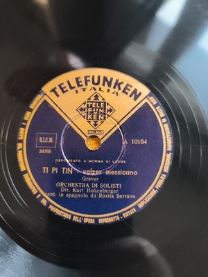Kurt Hohenberger mit Rosita Serrano, Ti Pi Tin, Estrellita, Telefunken Italia 