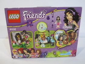 (2) LEGO Friends: Drifting Diner 41349 + 41032 First Aid Jungle Bike -Sealed-