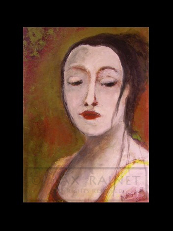 IMPRESSIONIST A Lady ~ Love Lost = Original OIL PAINTING = Cathy Peterson = 2012 - 第 1/12 張圖片