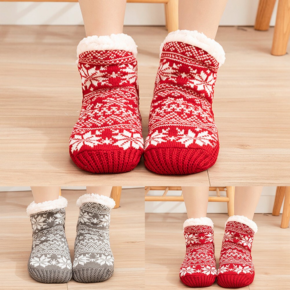 SAOLA Chaussettes chaussons �� motifs au sol apportant chaleur adapt��es �� toutes sai
