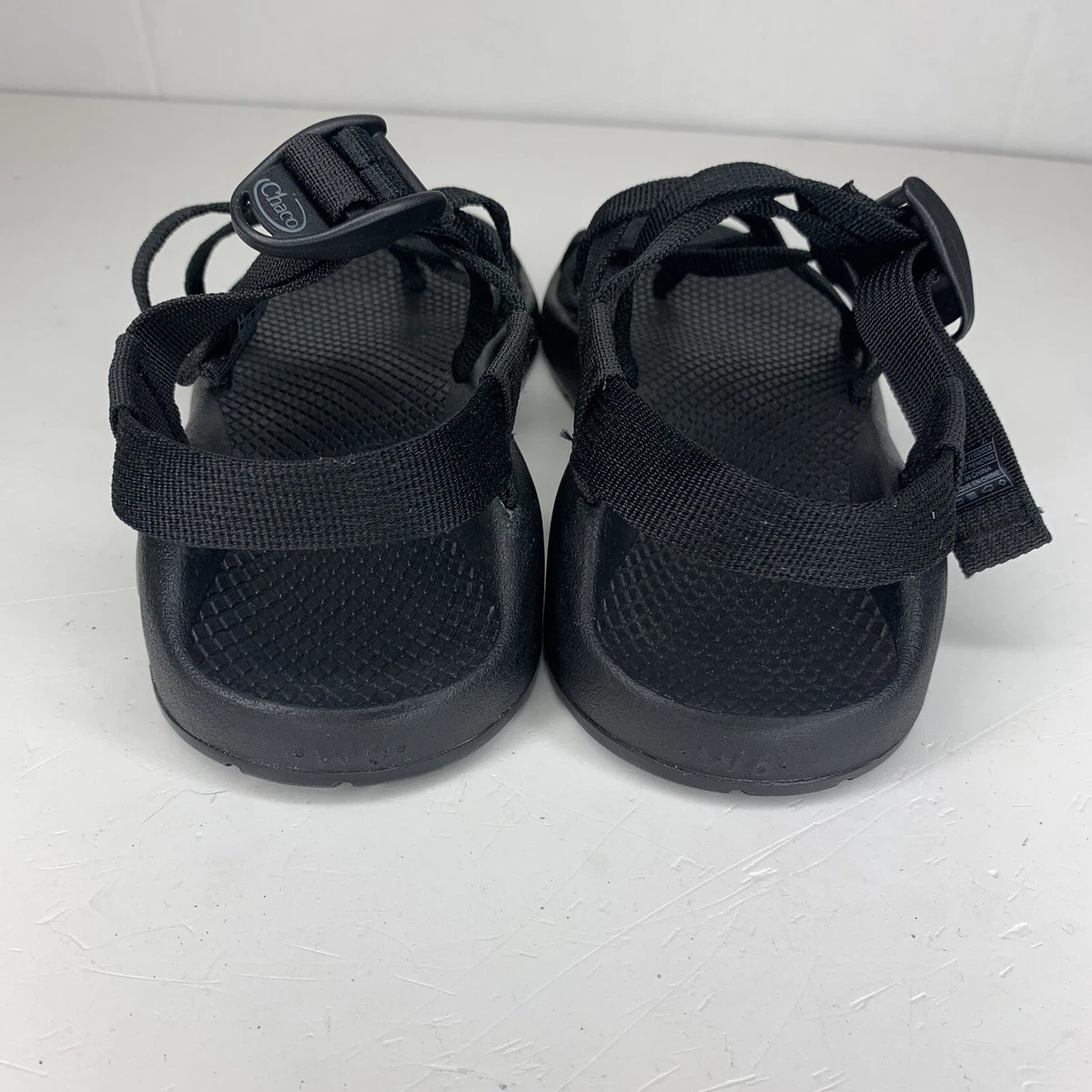 Black double strap chacos sales