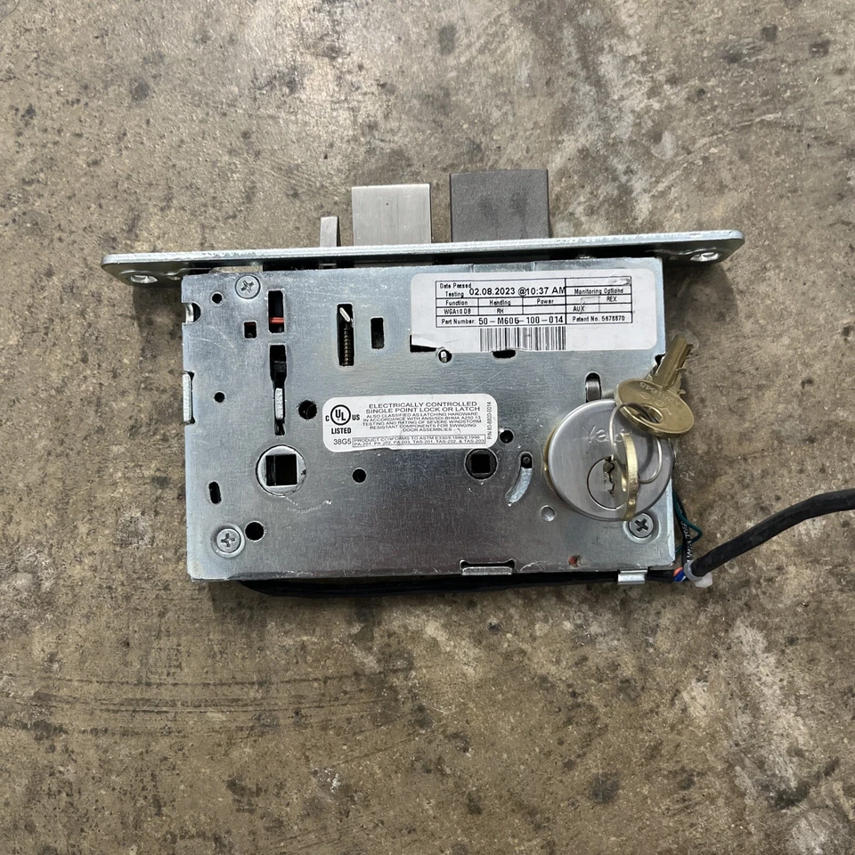 Conjunto completo de husillo de palanca Mortase Sargent -US26D 50-M506-100-014 bloqueo Yale Foto 2 de 4