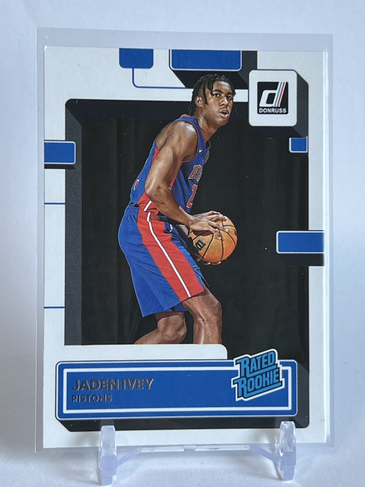 2022-23 Panini Donruss Jaden Ivey Base Rookie RC #205 Detroit Pistons