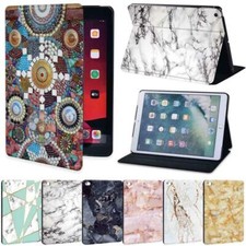 Marble PU Leather Tablet Stand Cover Case For Apple iPad Air 11