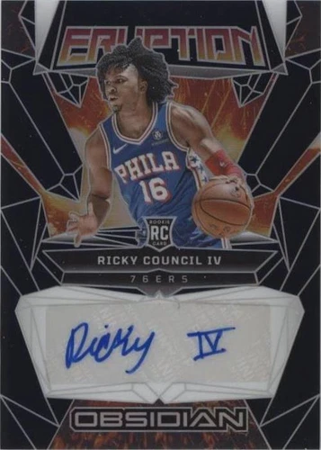 2023-24 Panini Obsidian - Ricky Council IV #RE-RCF
