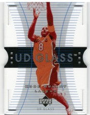 2003 Upper Deck UD Glass Kobe Bryant Basketball Card