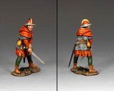 KING  COUNTRY MEDIEVAL KNIGHTS  SARACENS MK182 WOUNDED HOSPITALLER KNIGHT MIB