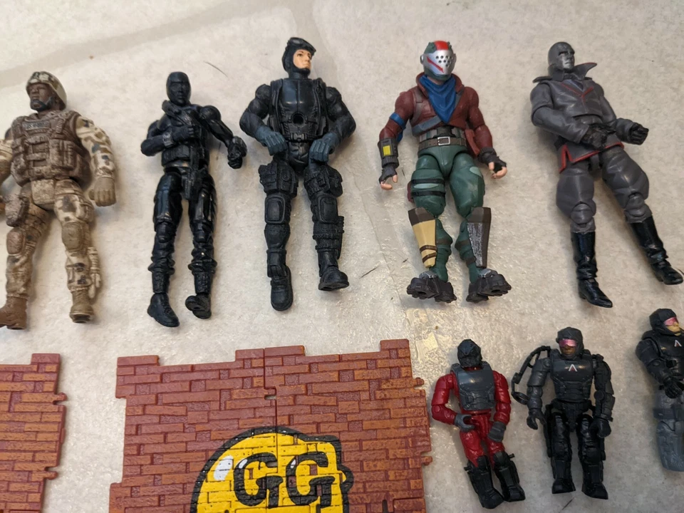 Juego de figuras de acción FortNite, Call of Duty, G. I. Joe accesorios Foto 3 de 4