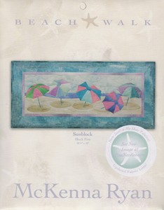 Details About Beach Walk Mckenna Ryan Quilt Block Series Sunblock Block 5 Umbrella Diy