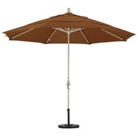 California Umbrella 11' Patio Umbrella In Teak on sale California Umbrella 11' Patio Umbrella In Teak on sale
