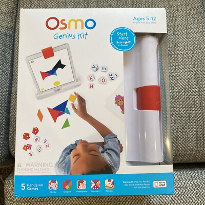 Osmo Genius Kit Gaming Kids Education System for iPad - Multicolor