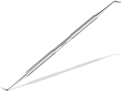 Premium Doppelinstrument Nagelheber Eckenheber Edelstahl Rostfrei NEU Fußpflege