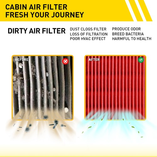 Combo Air & Cabin Filter For 2018-2023 TOYOTA Camry Avalon RAV4 LEXUS ES350 D - Picture 6 of 14