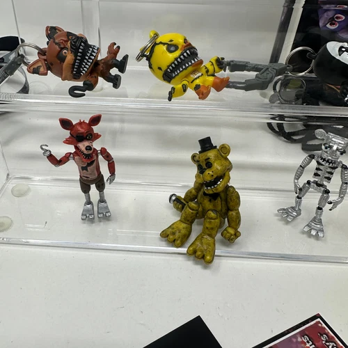 Five Nights At Freddys Action Figure HUGE LOT Mini Figures Wallet Bag Funko Set - Picture 11 of 24