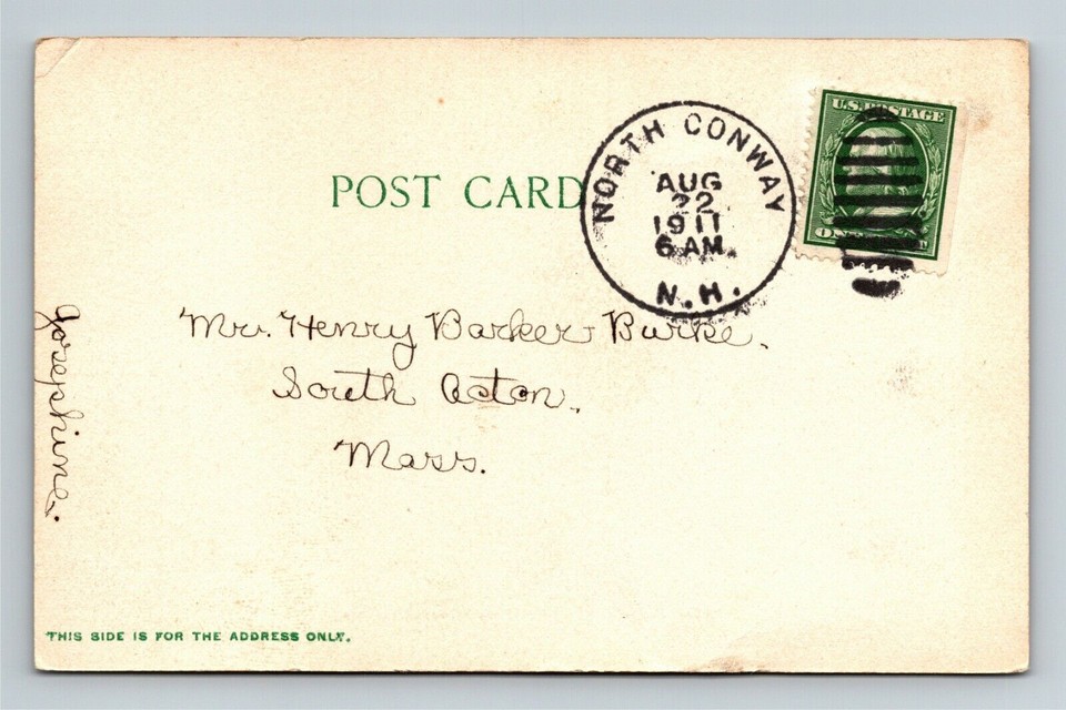 North Conway NH, The Ledges White Mountains New Hampshire c1911 Vintage