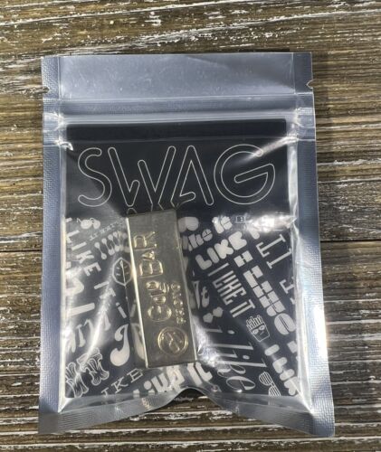 Swag Golf Pot O' Gold Ball Marker “Gold Bar Proto” In Hand Hand stamped 1/1 - Picture 1 of 4