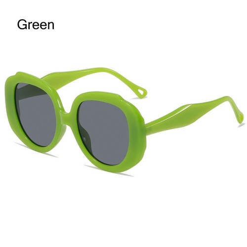 Vintage Oversized Glasses Round Frame Sun Glasses Women's Sunglasses Shades - Picture 14 of 19