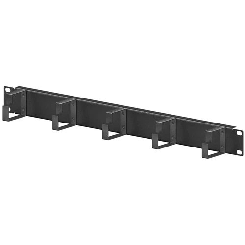 19 Zoll Kabelmanagement 1HE Rangierpanel 5 Bügel Kabelführung Netzwerkschrank