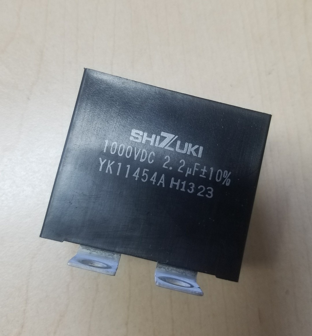 かずき様 SHIZUKI YK11455A H1323 CAPACITOR - 1000VDC, 2.2µF +/- 10% | eBay