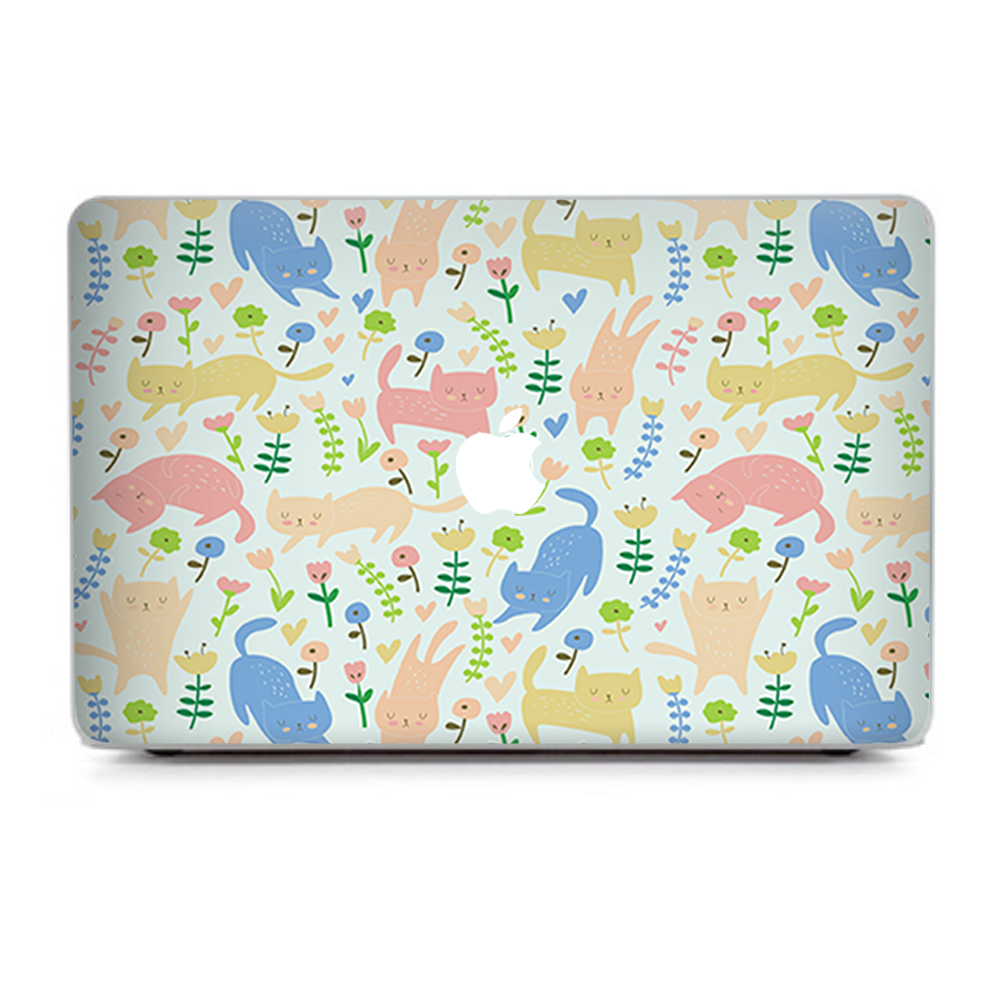 Skin Decals Wrap for MacBook Pro Retina 13 - Cool Cat Kat