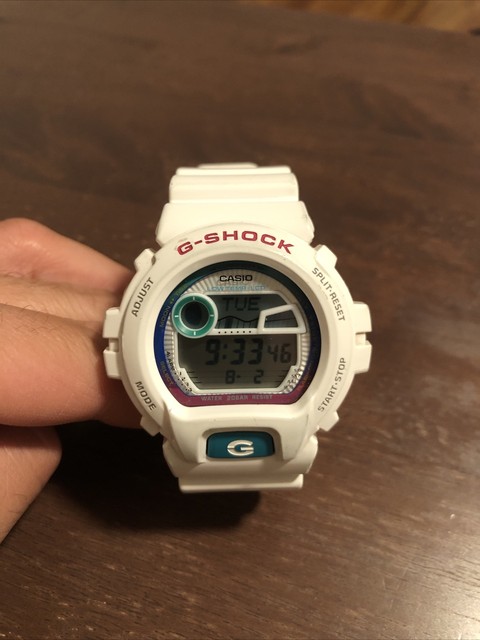 Casio G-shock Tide Watch Moon Phase Glx-6900 G-lide Mens Digital White 3194 for sale online | eBay