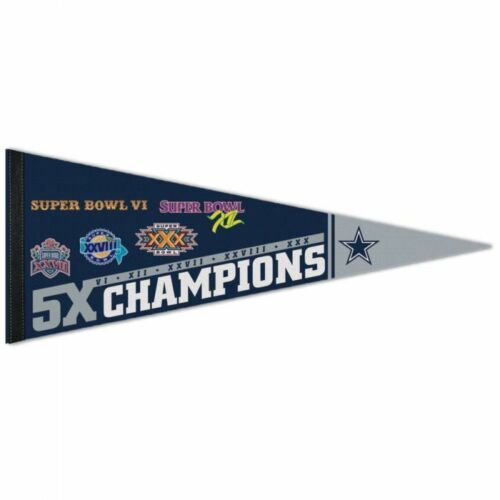 WinCraft Dallas Cowboys Wimpel - Offizieller Fan-Artikel 33 X 81,3 Cm