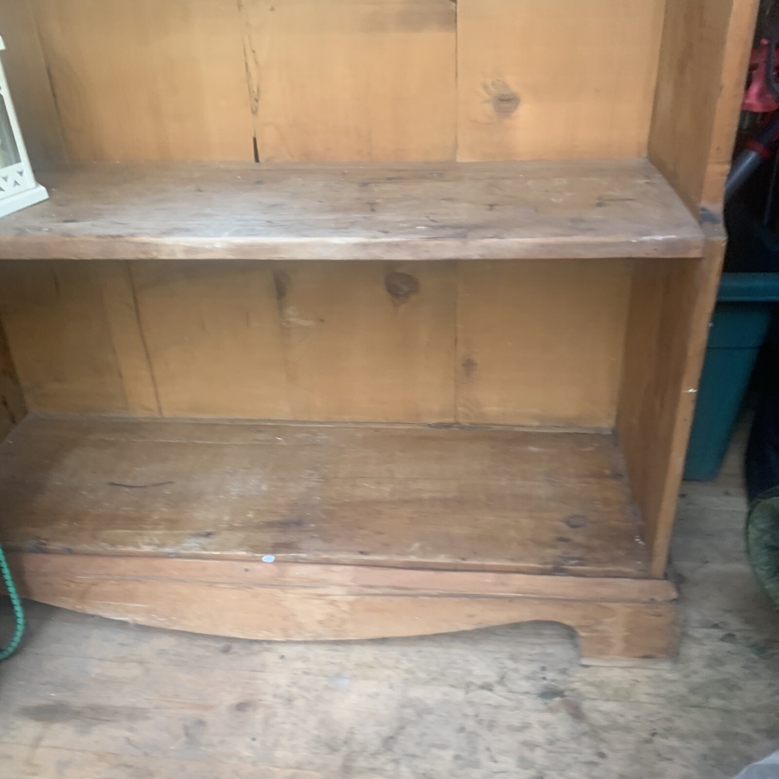 Antique Pine Shelves Bookcase eBay