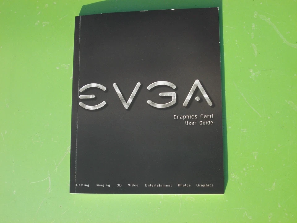 EVGA GRAPHICS CARD USER GUIDE GEFORCE GTX 10/900 SERIES W/ INSTALLATION DISC DVD - Image 3 of 4