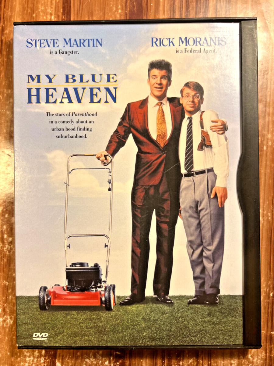 My Blue Heaven DVD 1990 Movie Steve Martin Rick Moranis Comedy