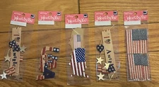 Jolee’s By You Scrapbook Stickers Lot of 5 +EK Success NRFP~ USA~Patriotic