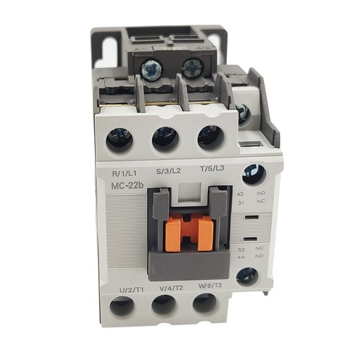 AC contactor MC-22B 120V 22A 3P 1NO1NC Replacement LS IS MC AC contactor MC-22b - 第 1/6 張圖片