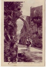 CPA 2B HAUTE-CORSE BASTIA Monte Piano - Cavalier corse - Ecrite 1934
